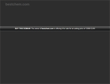 Tablet Screenshot of bestchem.com